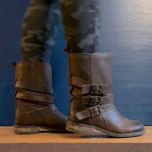 Women’s Miz Mooz Detty Brown Boots. Size 8.5 (39)